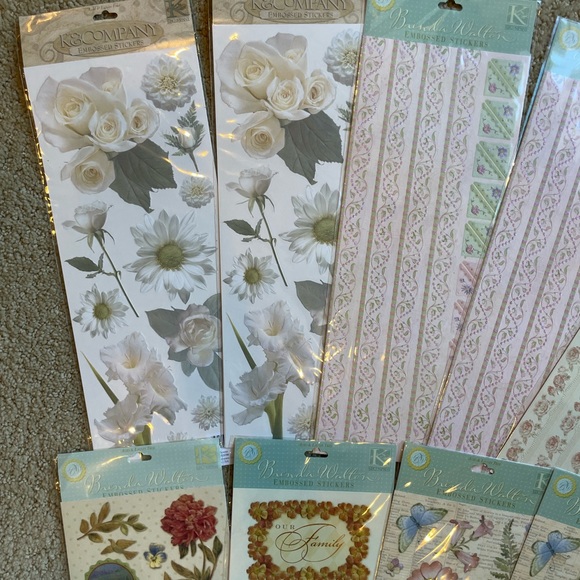 Rare Scrapbooking Stickers - New 16 packs - Picture 2 of 7